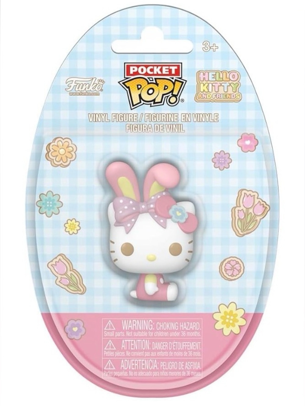 NWT Funko Pop! Pocket Egg: Hello Kitty​ Pink Sanrio Bunny Pink Bow
